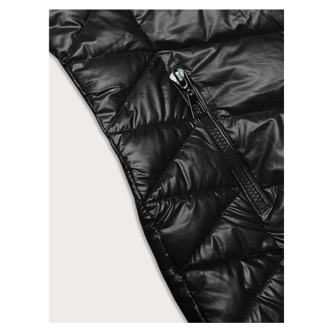 Černá prošívaná dámská zimní bunda J Style (16M9100-392) J.STYLE