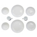 Sada nádobí Vango Opal 16 Piece Dining Set Barva: bílá