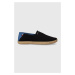 Espadrilky Tommy Hilfiger ESPADRILLE CORE TEXTILE černá barva, FM0FM04981