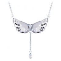 Preciosa Stříbrný náhrdelník s krystalem Crystal Wings 6064 00