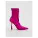 Reserved - Kotníkové boty na vysokém podpatku - Růžová