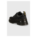 Polobotky Dr. Martens dámské, černá barva, na plochém podpatku, DM27390001.D.Tarik.Lo-Black