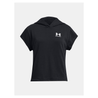 Under Armour Mikina UA G Rival Try SS Cut Hdy-BLK - Holky