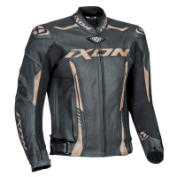 IXON VORTEX 2 pánská kožená moto bunda černá/hnědá