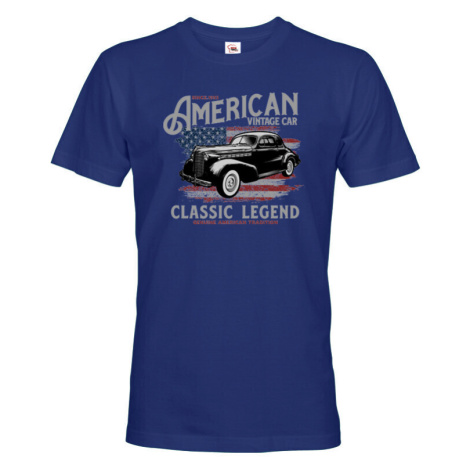 Pánské tričko s potiskem americké klasiky -   tričko pro milovníky aut BezvaTriko