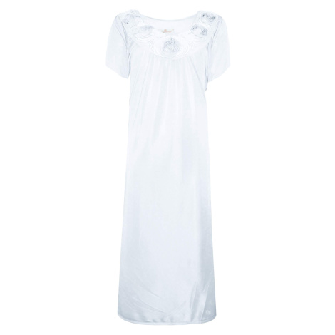Hanička noční košilka s krátkým rukávem 1105 bílá