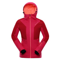 Dámská lyžařská bunda Alpine Pro MIKAERA 3 - růžovo-červená