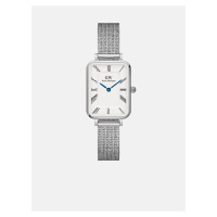 Stříbrné dámské hodinky Daniel Wellington mesh Quadro Sterling