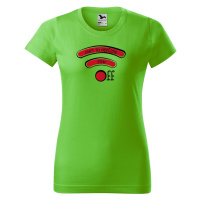 DOBRÝ TRIKO Vtipné dámské tričko Jsem OFF Barva: Apple green