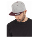 Kšiltovka // Flexfit Classic Snapback 2-Tone h.grey/maroon