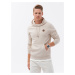 Ombre Men's kangaroo hoodie - cream