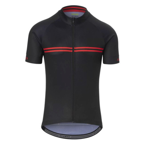 GIRO Cyklistický dres s krátkým rukávem - CHRONO SPORT - černá/červená