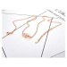 Victoria Filippi Stainless Steel Ocelový náhrdelník Nicola - chirurgická ocel NHN20247/100 Zlatá