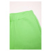 Dětské bavlněné tepláky Coccodrillo zelená barva