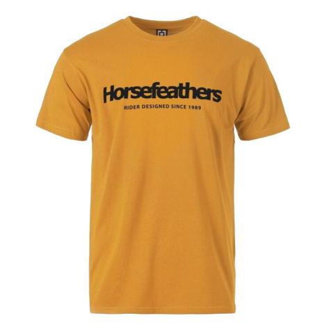 Žluté pánske tričko Horsefeathers Quarter