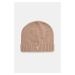 Čepice z vlněné směsi Guess BEANIE béžová barva, V4BZ08 Z39B0