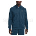 Mikina s kapucí Under Armour UA Armour Fleece FZ Hoodie BLU - 1373357-437