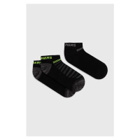 Ponožky Skechers 3-pack černá barva