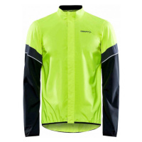 Craft CORE ENDUR Pánská cyklistická bunda, reflexní neon, velikost