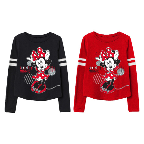 Minnie Mouse - licence Dívčí tričko - Minnie Mouse 52029025, červená Barva: Červená
