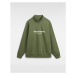 VANS Vans Sport Loose Half Zip Sweatshirt Men Green, Size