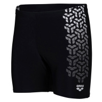 Pánské plavky arena kikko v swim mid jammer graphic black/white