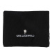 Šála karl lagerfeld k/ikonik 2.0 knit scarf černá