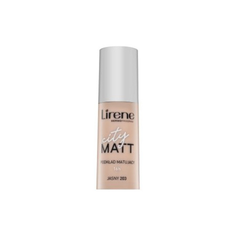 Lirene City Matt fluid 203 Smoothing Bright fluidní make-up s matujícím účinkem 30 ml