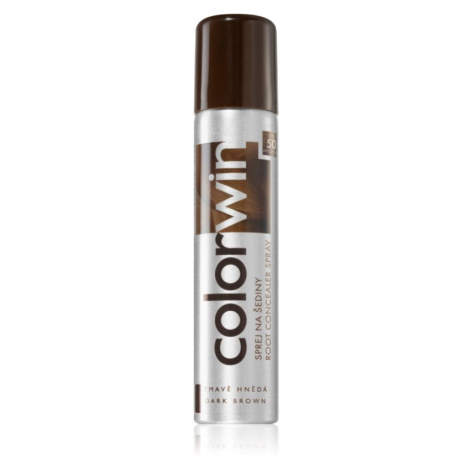 Colorwin Hair sprej pro okamžité zakrytí odrostů odstín Dark Brown 75 ml