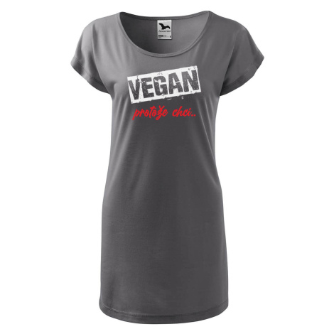 DOBRÝ TRIKO Dámské šaty Vegan, protože chci