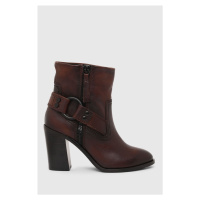 Diesel Boots - FLAMINGO DFLAMINGO ABZ ankle brown