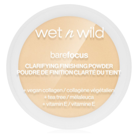 Wet n Wild Bare Focus Clarifying Finishing Powder matující pudr odstín Fair/Light 6 g