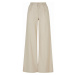 Dámské kalhoty // Urban Classics / Ladies High Linen Mixed Wide Leg Pants softse