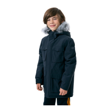 Chlapecká bunda 4F JUNIOR BOYS JACKET JKUM001-20S-DEEP BLACK