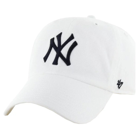 BÍLÁ KŠILTOVKA 47 BRAND NEW YORK YANKEES MLB CLEAN UP CAP BASIC