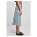 Ladies Midi Denim Skirt - tinted lightblue washed