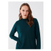 LC Waikiki Half Turtleneck Plain Long Sleeve Women's Knitwear Tunic