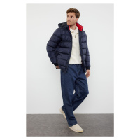 Trendyol Navy Blue Men's Regular Fit Puffer Winter Coat