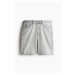 H & M - Relaxed Denim shorts - šedá