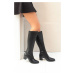 Fox Shoes Black Women's Boots