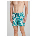 PLAVKY GANT PALM LEI PRINT SWIM SHORTS modrá