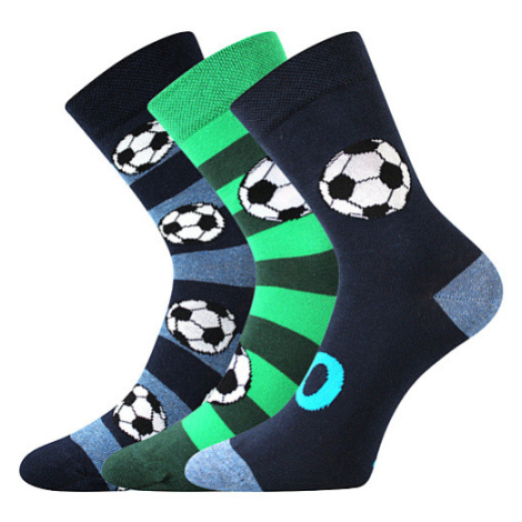 Chlapecké ponožky Boma - Arnold fotbal, mix barev Barva: Mix barev