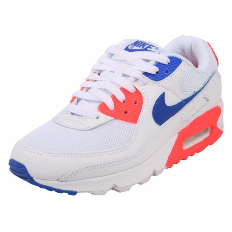 Nike Sportswear Tenisky 'Air Max 90' modrá / oranžově červená / bílá |  Modio.cz