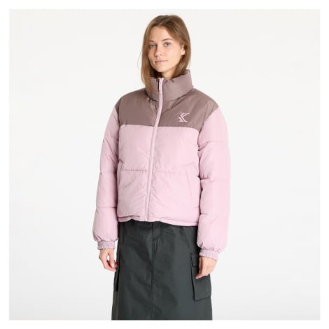 Bunda Karl Kani OG Reversible Puffer Jacket Rose/ Taupe