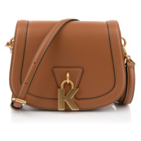 Crossbody karl lagerfeld k/lock md crossbody hnědá