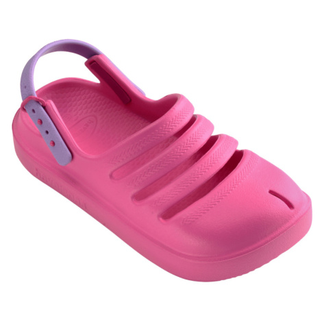 Havaianas dívčí pantofle/nazouváky 4148260-3929 Pink Flux/Prisma Purple