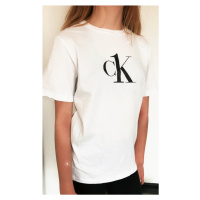 Dětské triko Calvin Klein B700327 | bílá
