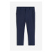 H & M - Společenské kalhoty - modrá