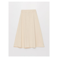 LC Waikiki Women's Elastic Waist Straight Skirt