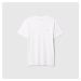 Tričko GAP Micro Logo Vneck Tee White Global